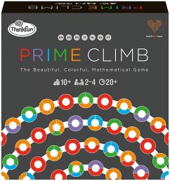 ThinkFun - 76429 - Prime Climb - Das farbenfrohe Mathespiel für Jungen und Mädchen ab 10 Jahren, auch für Erwachsene. Spielerisches Mathematiktraining für das Gehirn.