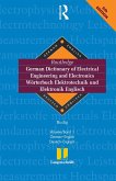 Routledge German Dictionary of Electrical Engineering and Electronics Worterbuch Elektrotechnik and Elektronik Englisch (eBook, PDF)