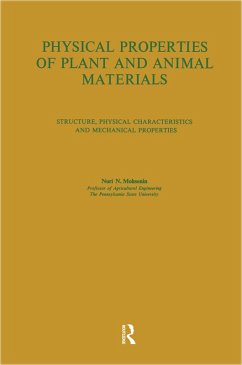 Cover Physical Properties of Plant and Animal Materials: v. 1: Physical Characteristics and Mechanical Properties (eBook, PDF)