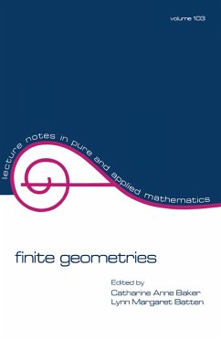 Finite Geometries (eBook, PDF) - Baker, Catherine Anne