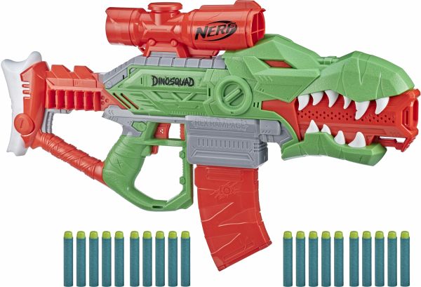 Hasbro - Nerf DinoSquad Rex Rampage, Spielzeug Blaster - Bei bücher.de  immer portofrei