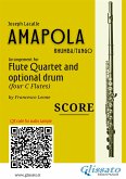 Flute Quartet Score of &quote;Amapola&quote; (fixed-layout eBook, ePUB)