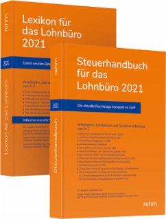 Buchpaket Lexikon für das Lohnbüro und Steuerhandbuch 2021, m. 1 Buch, m. 1 Buch - Schönfeld, Wolfgang;Schaffhausen, Heinz-Willi;Plenker, Jürgen