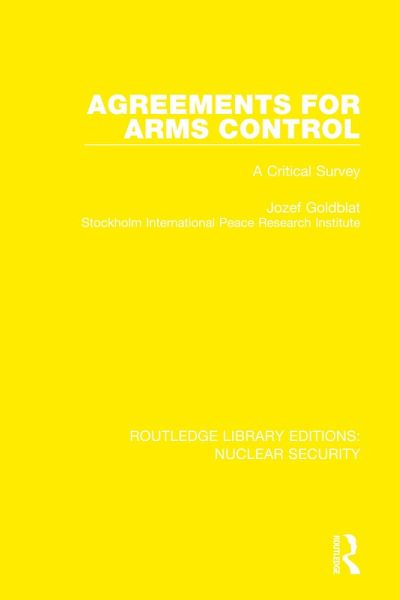 Agreements for Arms Control (eBook, ePUB)