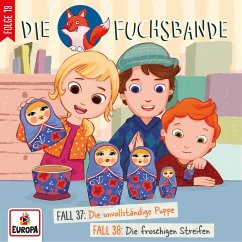 Folge 19: Fall 37: Die unvollständige Puppe / Fall 38: Die froschigen Streifen (MP3-Download) - Lini, Jana