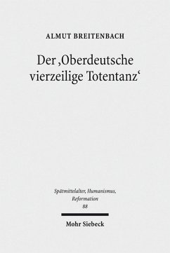 Der 'Oberdeutsche vierzeilige Totentanz' (eBook, PDF) - Breitenbach, Almut