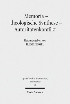 Memoria - theologische Synthese - Autoritätenkonflikt (eBook, PDF)