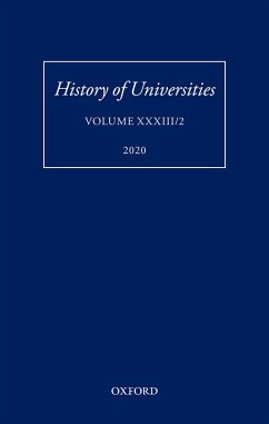 Cover History of Universities Volume XXXIII/2 (eBook, PDF)