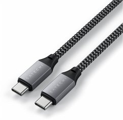 Satechi Type-C to Type-C Short Cable 25 cm space gray