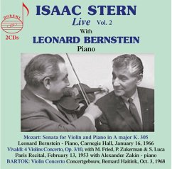 Isaac Stern: Live,Vol.2 - Stern,Isaac/Bernstein,Leonard