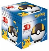 Ravensburger 11266 - Pokémon Pokéballs, Hyperball, 3D-Puzzelball, 54 Teile