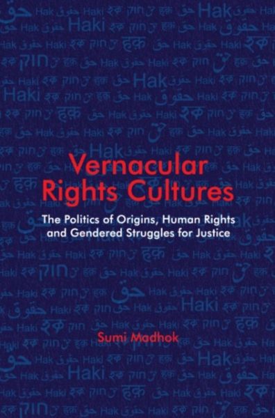 Vernacular Rights Cultures Vernacular Rights Cultures