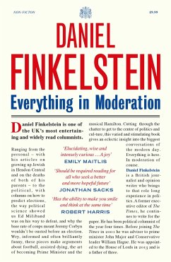 Everything in Moderation - Finkelstein, Daniel