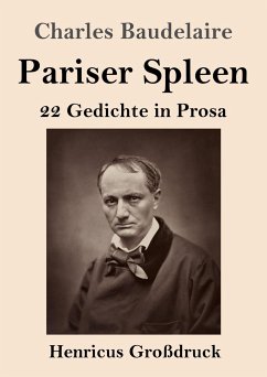 Pariser Spleen (Großdruck) - Baudelaire, Charles