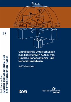 Grundlegende Untersuchungen zum konstruktiven Aufbau von Fünfachs-Nanopositionier- und Nanomessmaschinen - Schienbein, Ralf