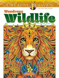 Creative Haven Wondrous Wildlife Coloring Book - Sarnat, Marjorie