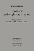 Griechische philosophische Hymnen (eBook, PDF)