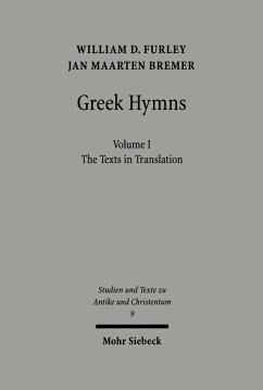 Greek Hymns (eBook, PDF) - Bremer, Jan M.; Furley, William