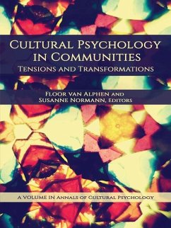 Cultural Psychology in Communities (eBook, ePUB)