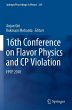 16th Conference on Flavor Physics and... - Bild 1