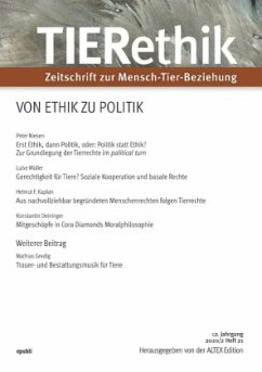 TIERethik (12. Jahrgang 2020/2) - Edition, Altex