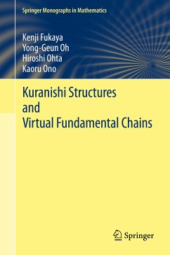 Kuranishi Structures and Virtual Fundamental Chains (eBook, PDF) - Fukaya, Kenji; Oh, Yong-Geun; Ohta, Hiroshi; Ono, Kaoru