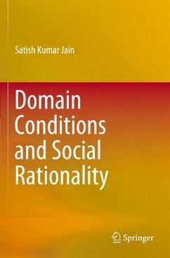 Domain Conditions and Social Rationality - Jain, Satish Kumar