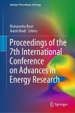 Proceedings of the 7th International Conference on Advances in Energy Research (eBook, PDF) Proceedings of the 7th International Conference on Advances in Energy Research (eBook, PDF)