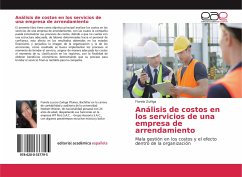 Análisis de costos en los servicios de una empresa de arrendamiento - Zuñiga, Fiorela