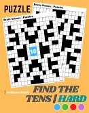NEW!! Find the Tens Math Puzzle For Adults   Hard Challenging Math Activity Book For Adults
