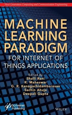 Machine Learning Paradigm for Internet of Things Applications