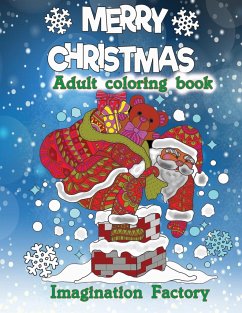 Merry Christmas Adult coloring book - Factory, Imagination