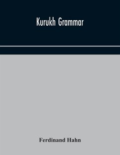 Kurukh grammar - Hahn, Ferdinand