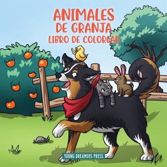 Animales de granja libro de colorear - Young Dreamers Press