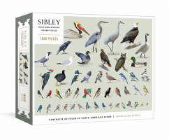 Sibley Backyard Birding Puzzle: 1000-Piece Jigsaw Puzzle with Portraits of Favorite North American Birds: Jigsaw Puzzles for Adults - Sibley, David Allen