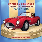 Coches y camiones libro de colorear para niños