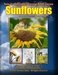 New Creations Coloring Book Series: Sunflowers - Davis, Teresa