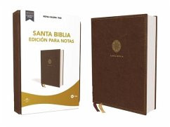 Rvr60, Santa Biblia, Edición Para Notas, Leathersoft, Café, Palabras de Jesús En Rojo, Comfort Print - Vida; Rvr 1960- Reina Valera 1960