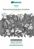 BABADADA black-and-white, Hausa - Österreichisches Deutsch mit Artikeln, kamus mai hoto - das Bildwörterbuch