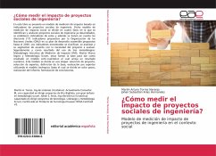 ¿Cómo medir el impacto de proyectos sociales de ingeniería? - Torres Naranjo, Martin Arturo; Arias Hernandez, Johan Sebastián