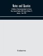 Notes and queries; A Medium of... - Bild 1