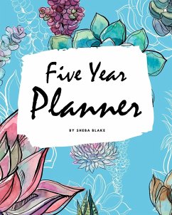 5 Year Planner - 2020-2024 (8x10 Softcover Monthly Planner) - Blake, Sheba