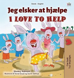 I Love to Help (Danish English Bilingual Book for Kids) - Admont, Shelley; Books, Kidkiddos