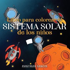 Libro para colorear el sistema solar de los niños - Young Dreamers Press