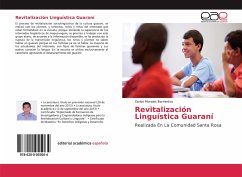 Revitalización Linguística Guaraní - Morales Barrientos, Carlos