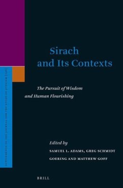 Sirach and Its Contexts