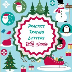 Practice Tracing Letters With Santa: Letter Tracing Activity For Boys and Girls Ages 4-8 Juvenile - Michaels, Aimee