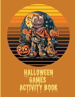 Halloween Games Activity Book For Kids - Larson, Patricia