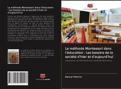 Cover La méthode Montessori dans l'éducation : Les besoins de la société d'hier et d'aujourd'hui