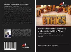 Cover Etica alla redditività aziendale e alla sostenibilità in Africa: